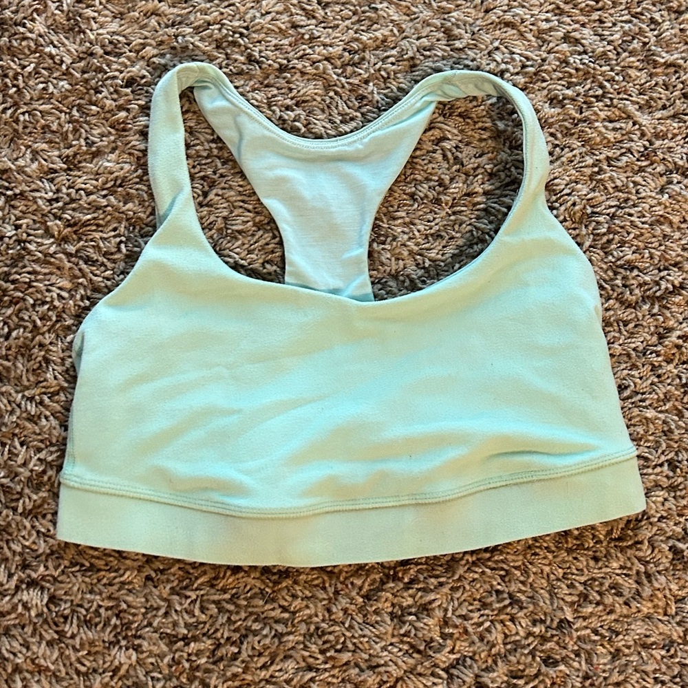 Lululemon Mint Green Sports Bra